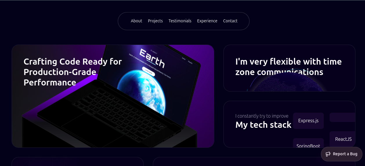 The Portfolio Website